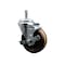 Service Caster 4'' High Temp Phenolic Wheel Swivel 7/16'' Grip Ring Stem Caster Brake SCC-GR20S414-PHRHT-TLB-716138 - alternate 1